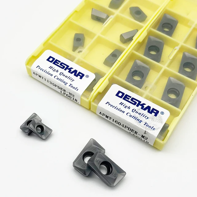APMT1135 APMT1604 H2 MH XM insert de fraisage en carbure APMT CNC fraise pour acier inoxydable de haute qualité 1