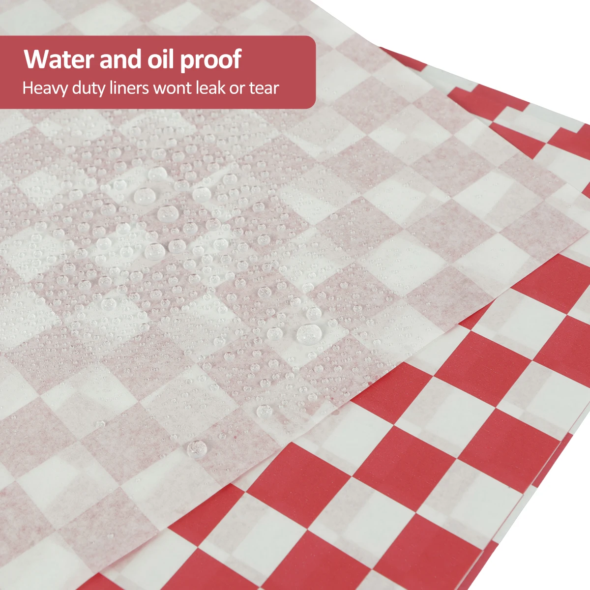 400-Pack Food-Grade Greaseproof Paper Sheets for Sandwiches, Burgers, Fries, & Snac... - SKU GPS01535 - UGI Packaging