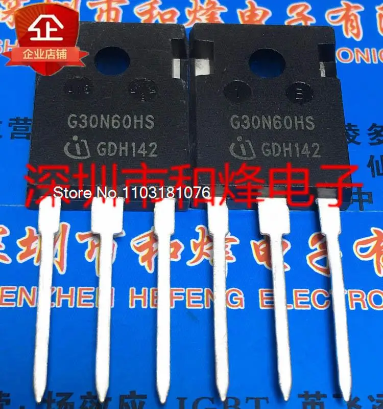 

G30N60HS SGW30N60HS TO-247 600V 30A New Original Stock Power chip