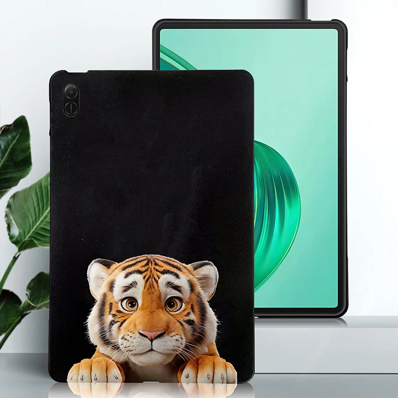 Durable Black Silicone Tablet Case with TPU Shell