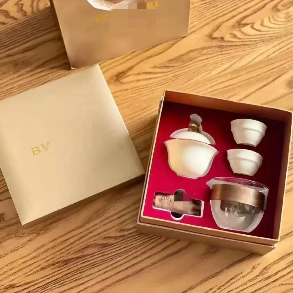 Light Luxury Ceramic Travel Tea Set Gift Set High-end Portable Travel Tea