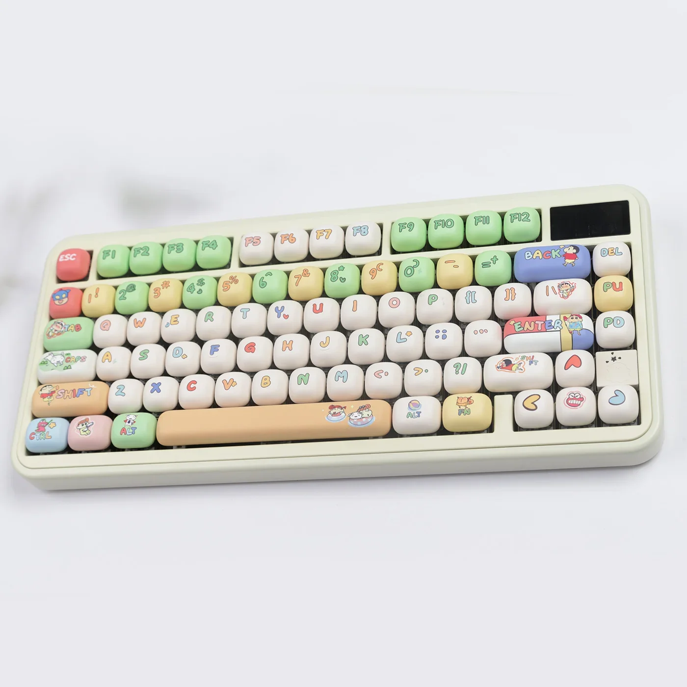 PC ABS profil çift atış Keycaps Set düzeni mekanik klavyeler ABS boya süblimasyo
