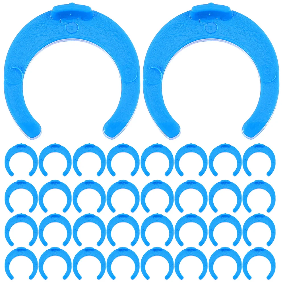 

50pcs Water Purifier Locking Clip Water Filter Clip Fitting 1/4 Inch Clamp