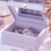 Flowers Know 7th Anniversary Makeup Storage Box Cosmetics Iron Box 1