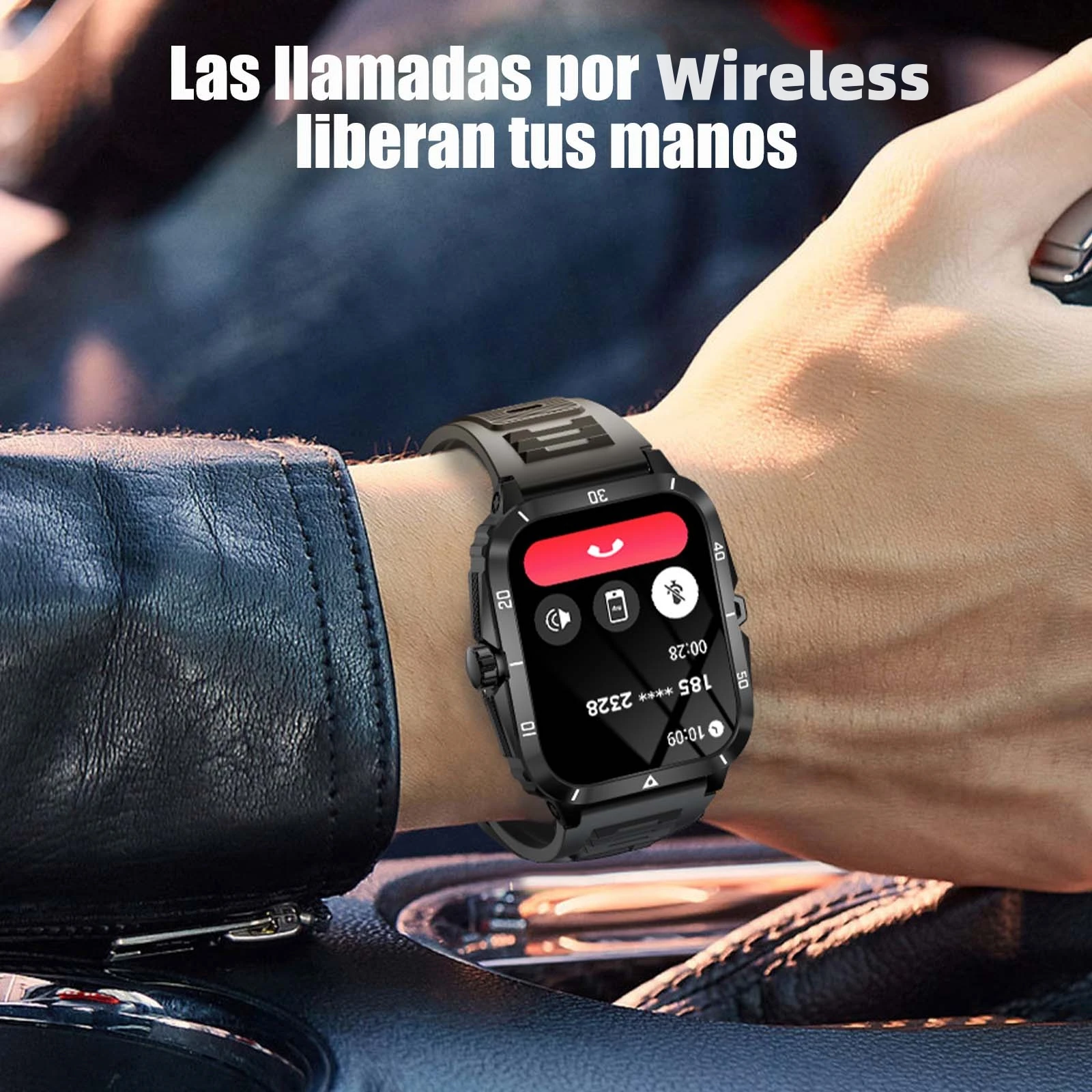 LaNikar Military Smart Watch 3ATM Waterproof Sport