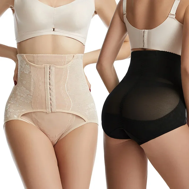 

Women Tummy Control Panties Shapewear Butt Lifter Short High Waist Trainer Corset Slimming Postpartum Body Shaper Underwear