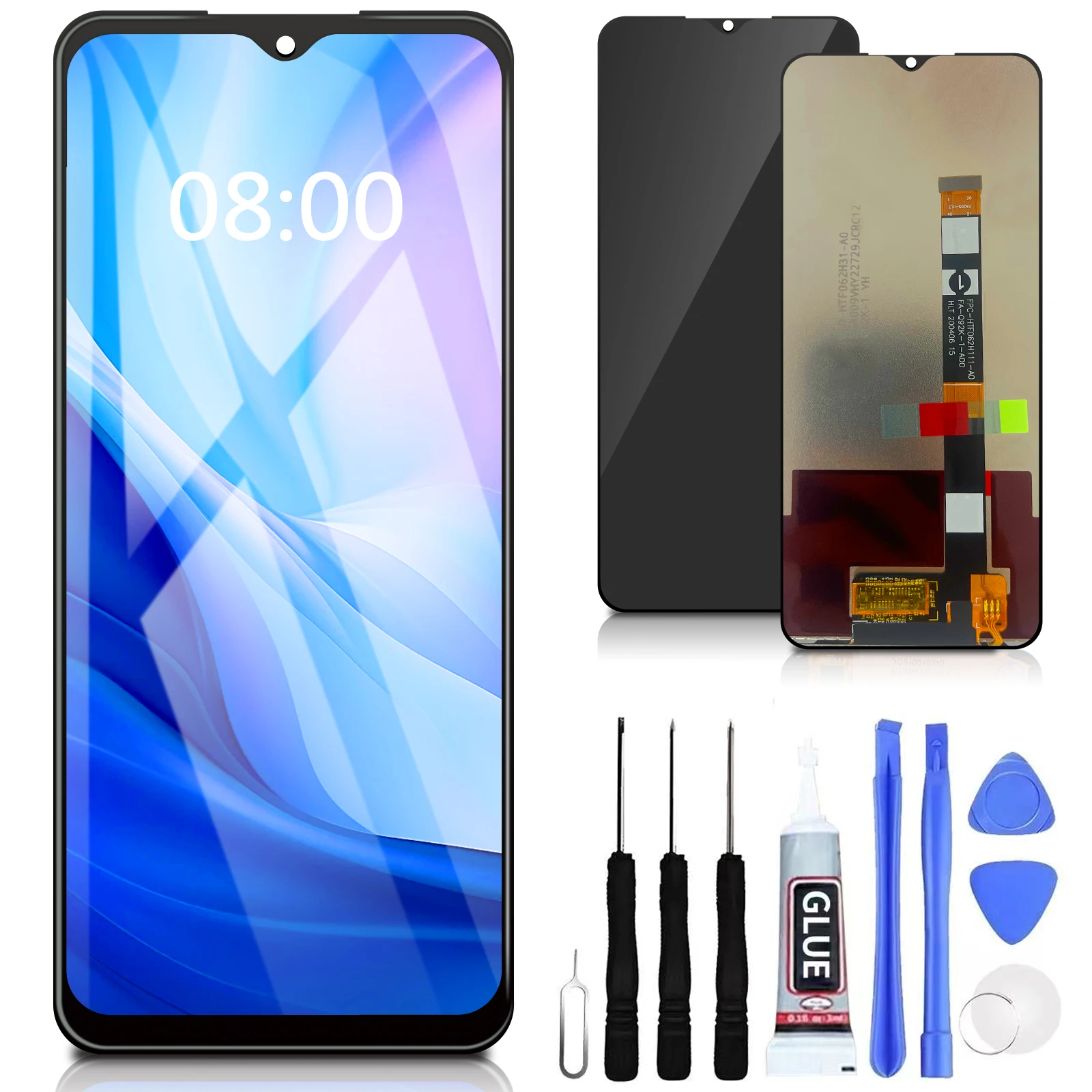 

6.71"For Oppo A5S CPH1909 LCD Display Touch Screen Digitizer Assembly For A7 A12 Ax5s A7n Realme 3 Realme 3i Display Replacement
