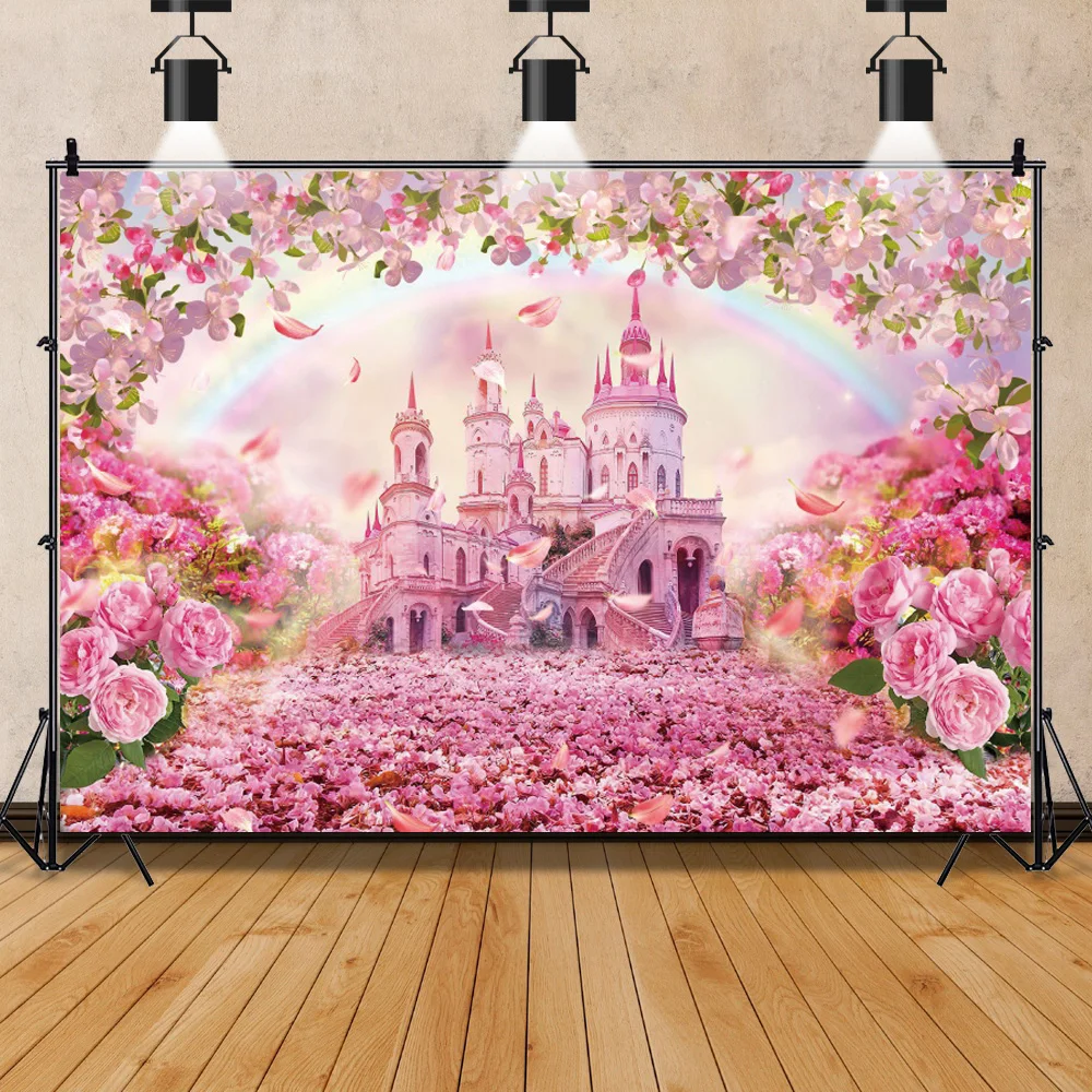 Princess Birthday Party Photo Backdrop