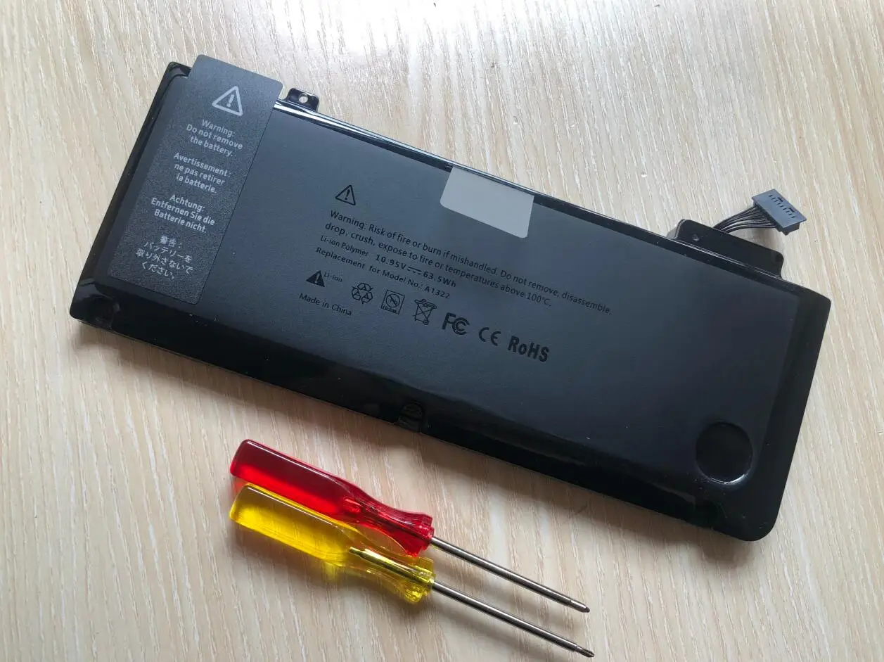 bateria para apple macbook pro polegada meados de início livre pcs chaves de fenda