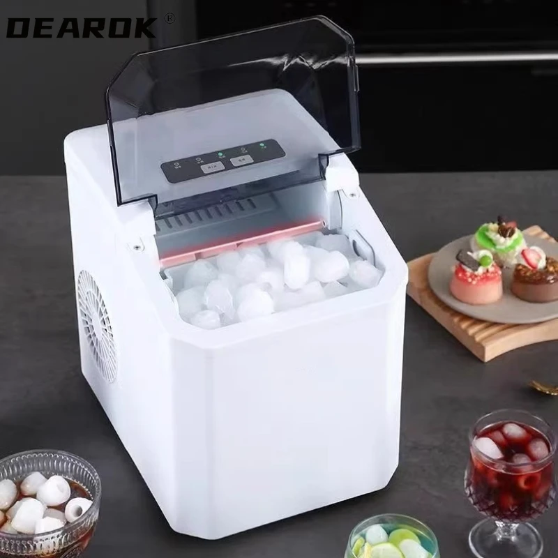 Electric Ice Cube Maker Cylindrical Mini Portable Suitable for Bars Cafes European Style Restaurants ice maker 제빙기