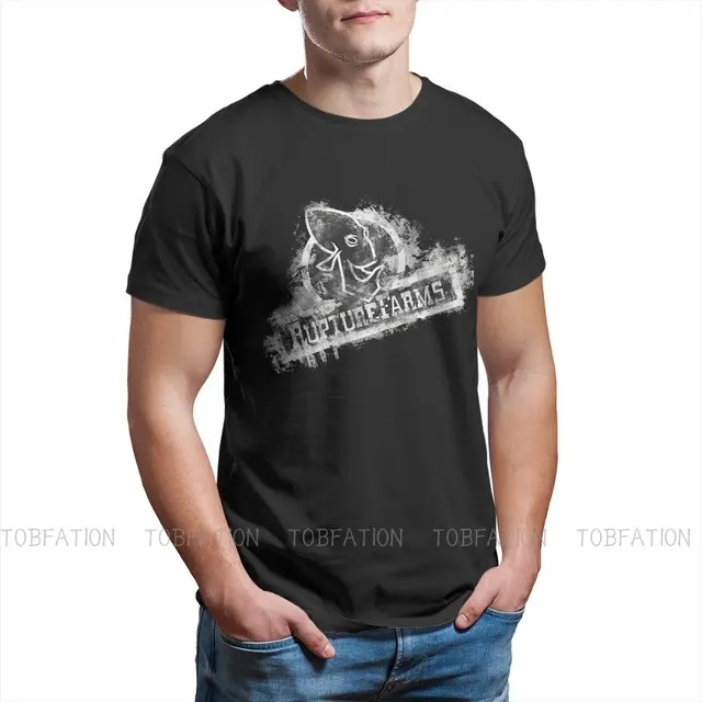 오버사이즈 양면 인쇄 o넥 T셔츠: OddWorld 게임의 프린트를 한 유니크한 스타일의 티셔츠