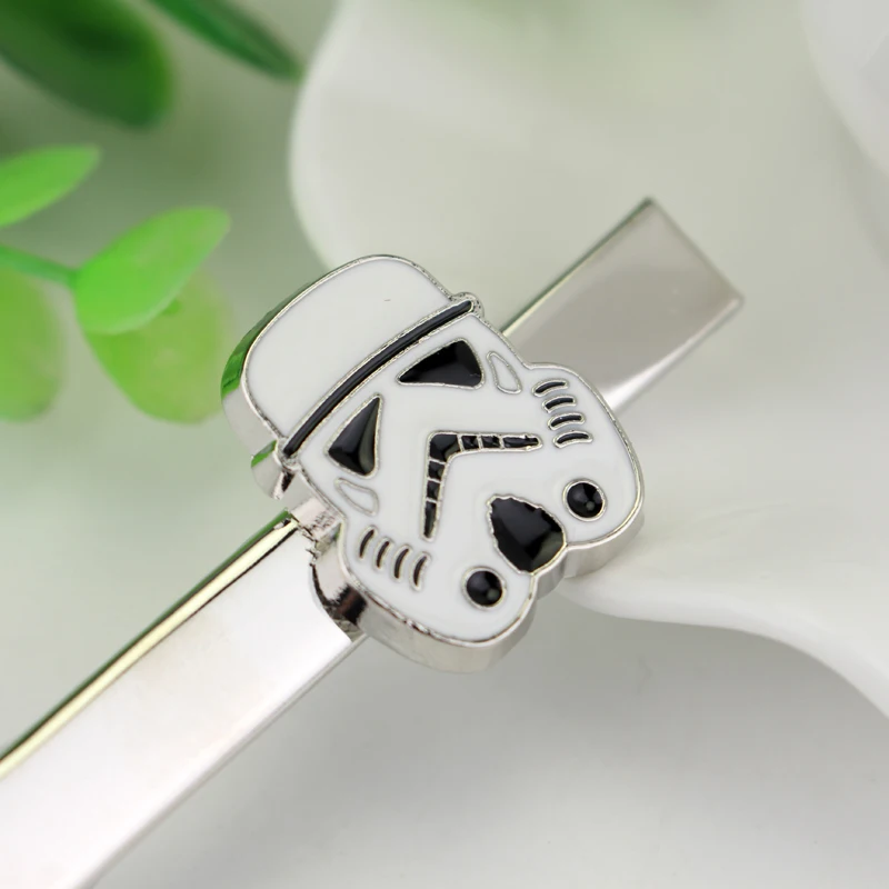 Fermacravatta Star Wars Da Uomo Pin Ottone Materiale Rebel Alliance Imperial Stormtrooper Movie Cuff Links