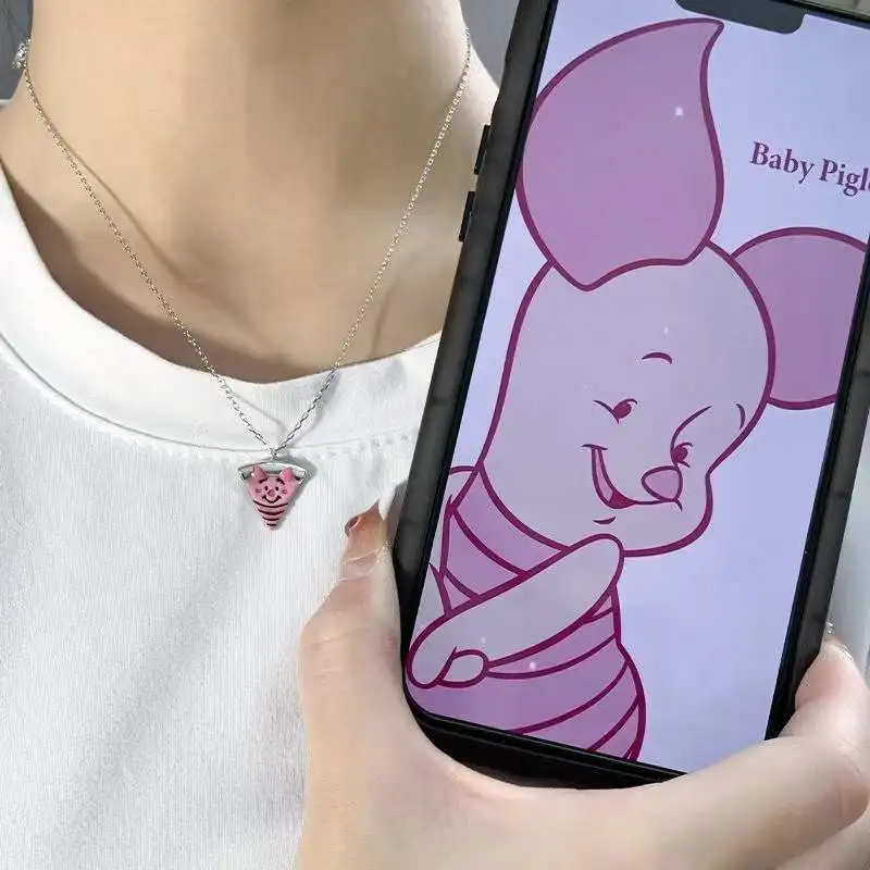 2Pcs/set Cute Cat Shape Pendant Chain Best Friends Necklace BFF Friendship Jewelry Necklaces Party Gift For Women Girls