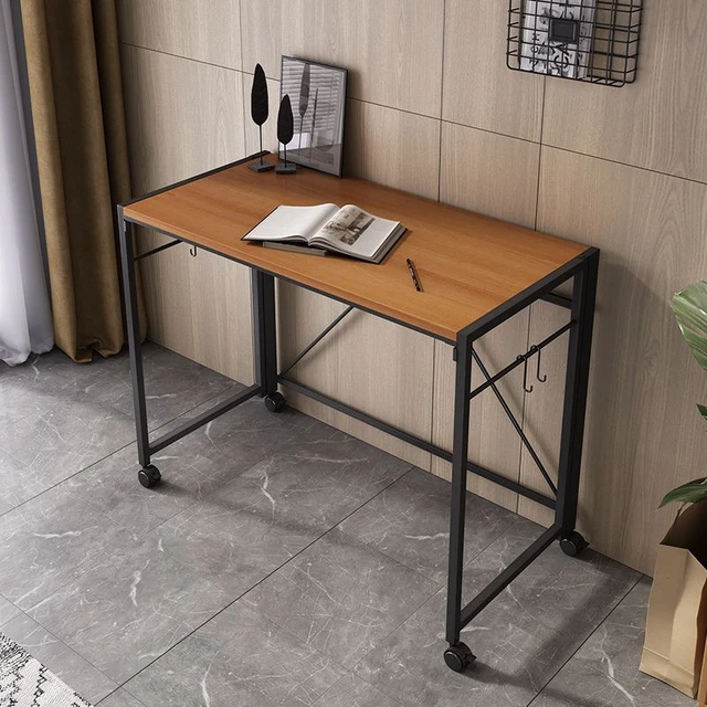 Bureau d'ordinateur table pliante bureau simple pour les étudiants à la  maison petite table dans