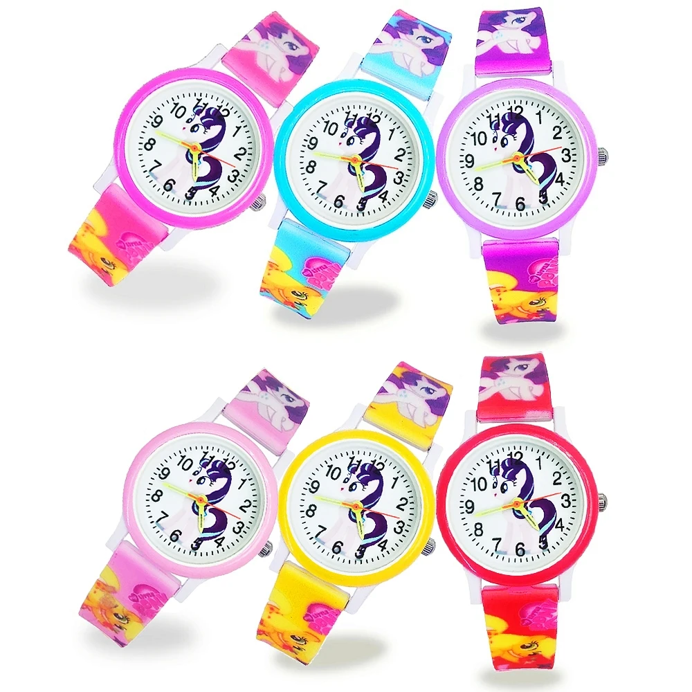 Rainbow Cloud Unicorn Kids Bracciale Bambini Orologi Ragazzi Ragazze Studenti Orologi Al Quarzo Regali Per Feste Di Compleanno