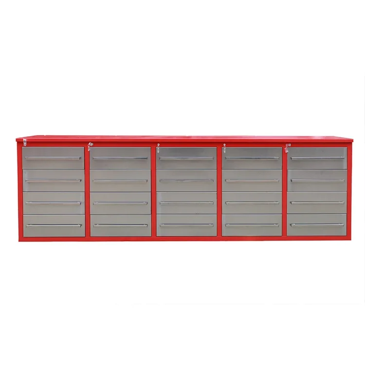 

Heavy Duty Storage Garage Cabinet Workbench With Drawers Steel With Tool Chest Metal Tool Cabinets