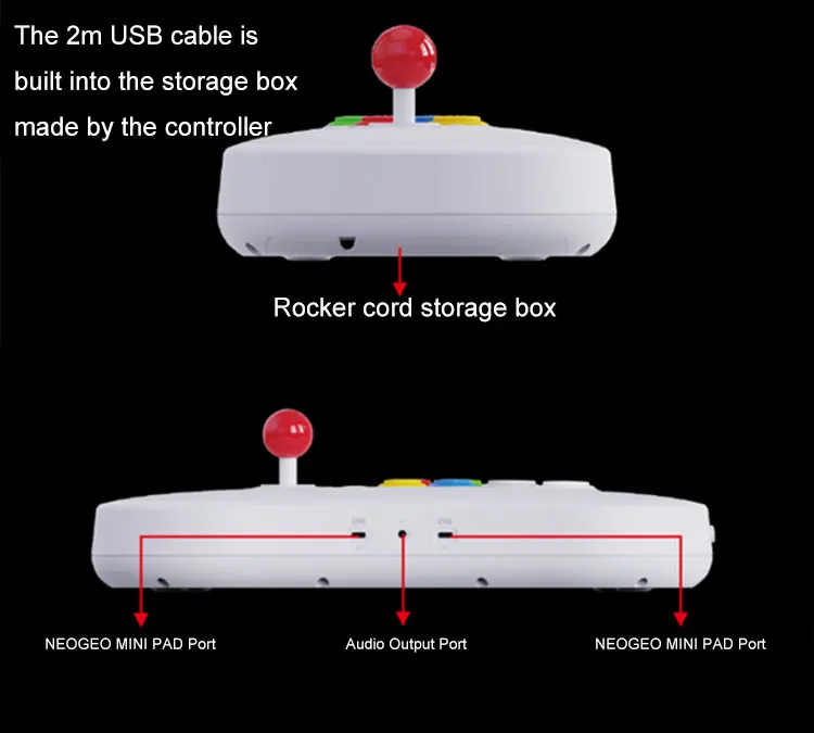 NEOGEO - 【完品】ネオジオミニ　ネオジオアーケードスティックプロ NEOGEO Arcade Stick PRO レビュー｜ ネオジオミニのアケコン
