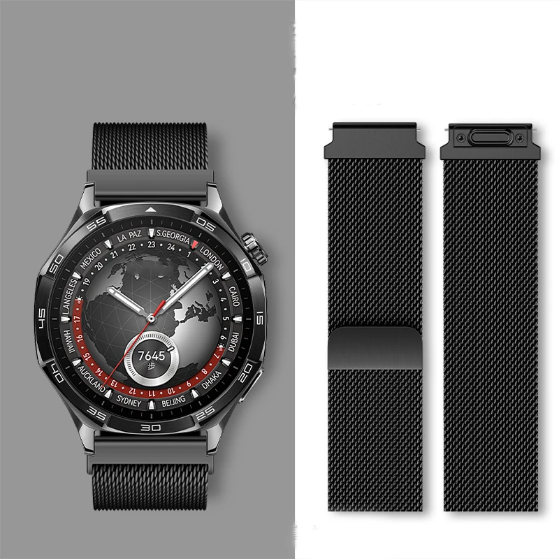 Elegant 22mm Milanese Magnetic Wrist Band Accessory