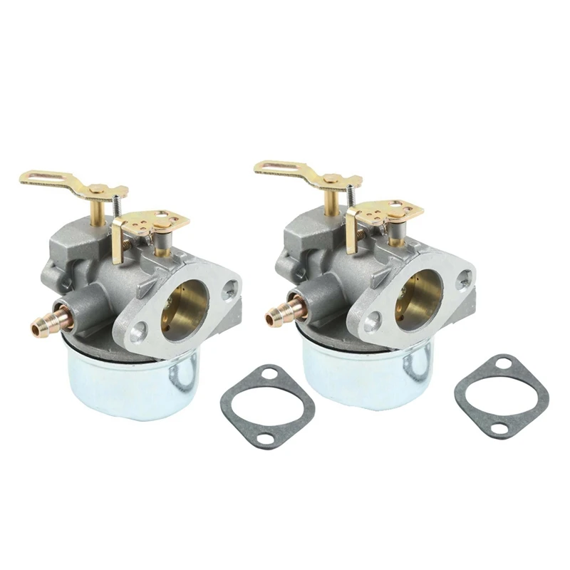 

2X Регулируемый карбюратор, подходит для Tecumseh 8/9/10HP Snowblower 640349 640052 640054