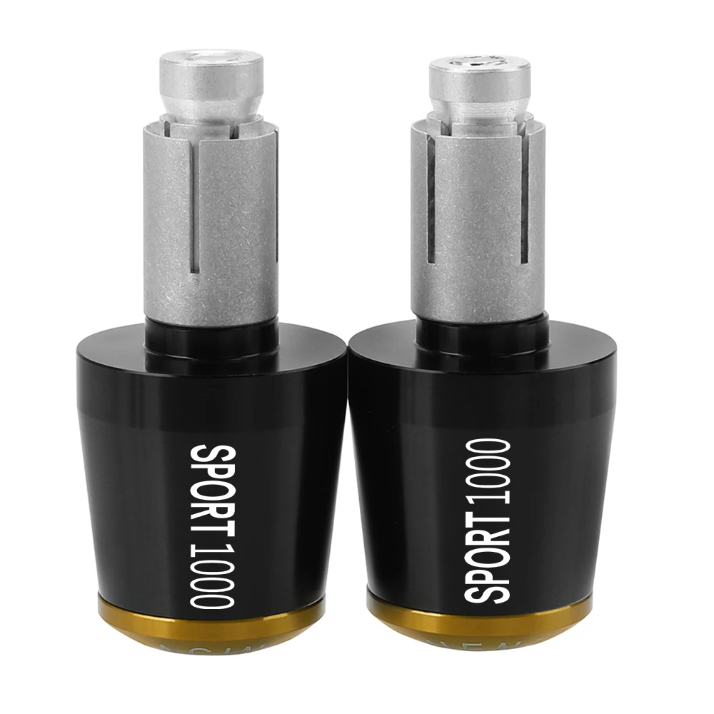 

For Ducati SPORT1000 SPORT 1000 2006-2009 2010 Handlebar Gear Balanced Plug Slider Handlebar Grips Cap Handle Bar Cap End Plugs