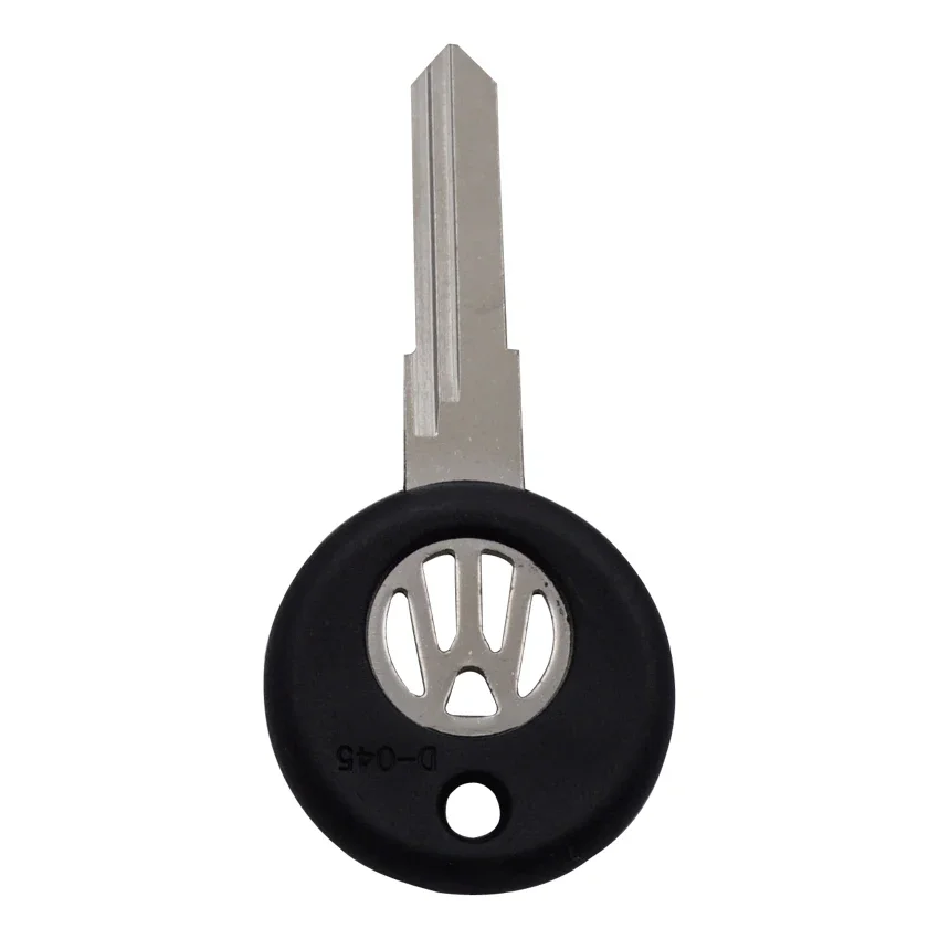 Cocolockey Metal Pill Key Shell Vw Car Key Hu49 Uncut Blade Blank Shell Vw 16v G60 Gti Master NO LOGO car key shell