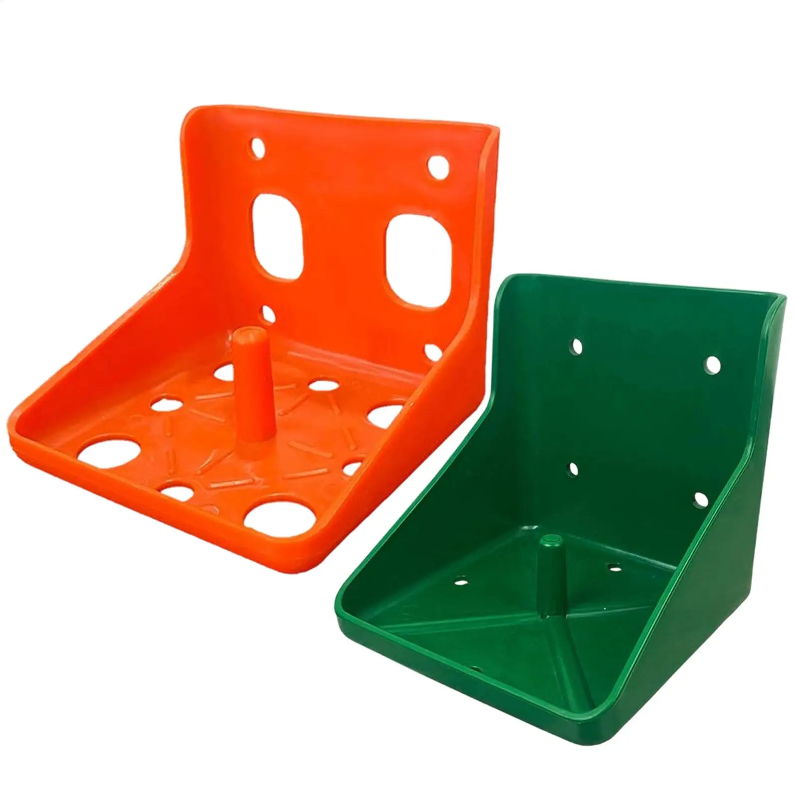 حامل كتلة الملح للمواشي – حاوية لعق معدنية للماعز...