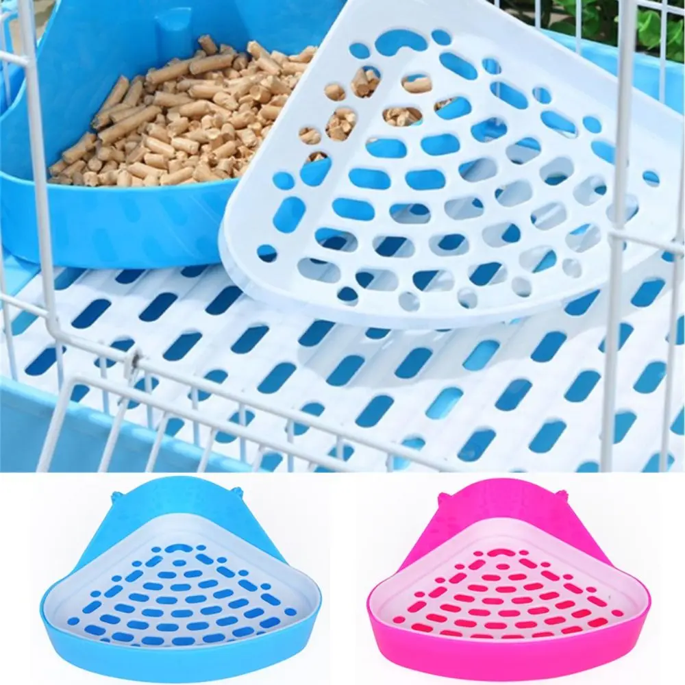 

Removable Triangle Cleaning Supplies Pet HamsterToilet Potty Trainer Pet Litter Pan Litter Bedding Box