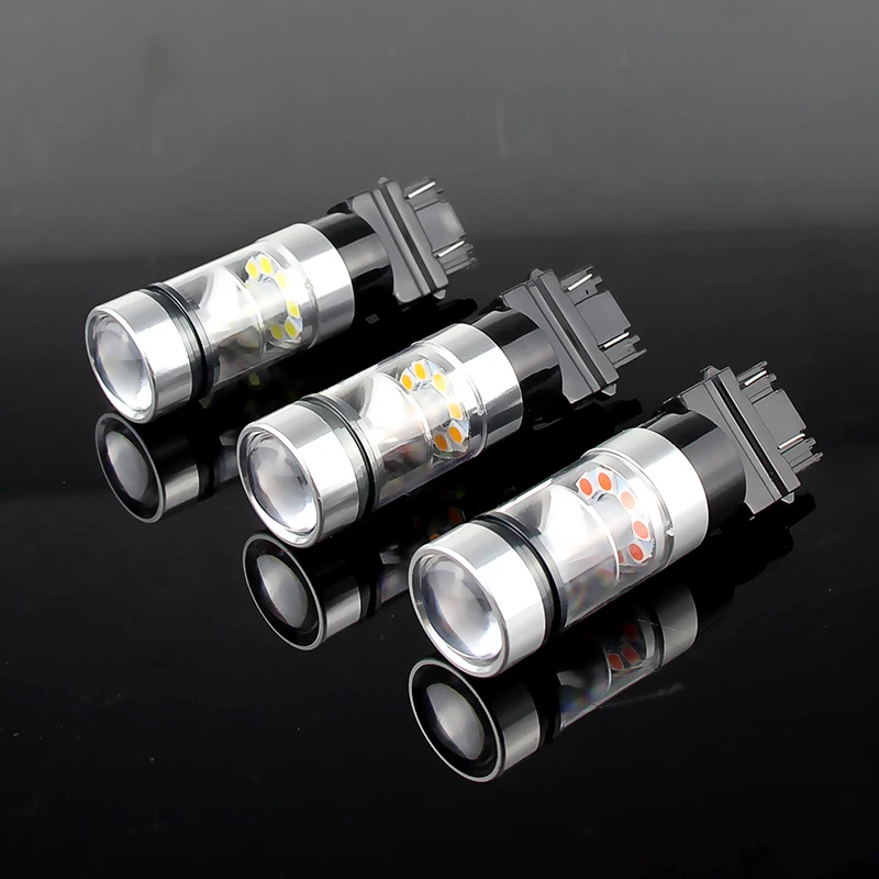 3157 P27/5W T25 3057 4057 4157 LED ڵ , 극ũ   , ĵ  , ؼ  ȣڻ , 12V 3030, 2 