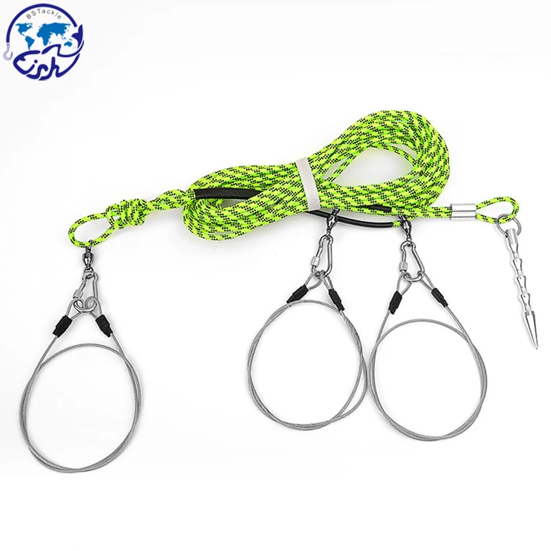 

Stainless Steel Fish Buckle Fish Lock Live Fish Buckle Fish Device Portable Lua Big Herring Giant Fish Rope String
