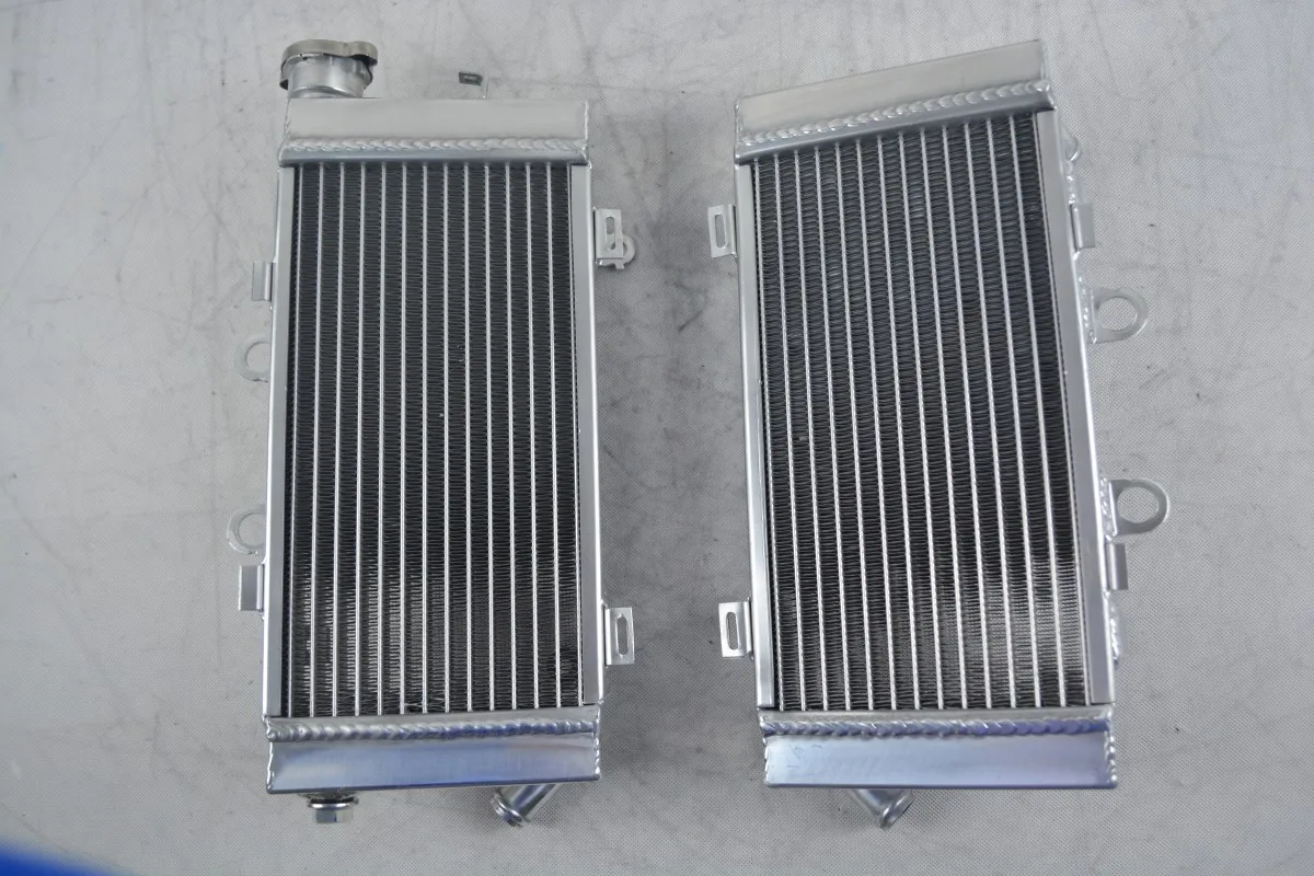 L+R Aluminum Radiator Cooler Coolant for 1999-2009 Honda XL1000V Varadero 1999 2000 2001 2002 2003 2004 2005 2006 2007 2008 aluminum radiator