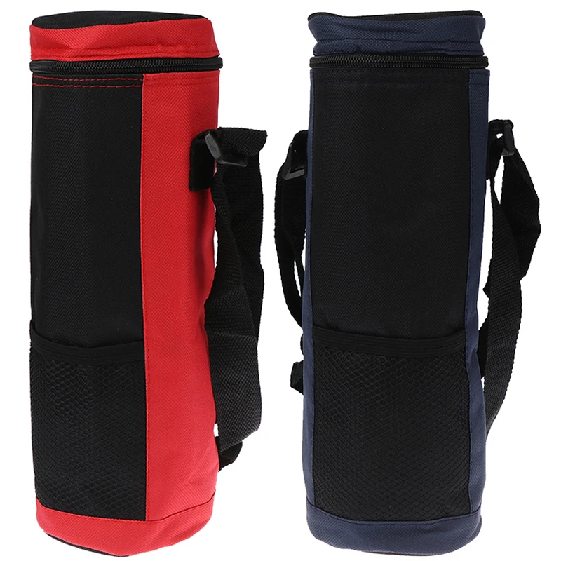 Thermos Cover Thermos Bag Case Cooler Camping Thermos Case Oxford Cloth Round Ice Bag Water Bottle Cooler Handbag Outdoor Sports camping outdoor camping camping accessories water bottle pouch insulated cooler bag cooler bags water bottle bag tote bag