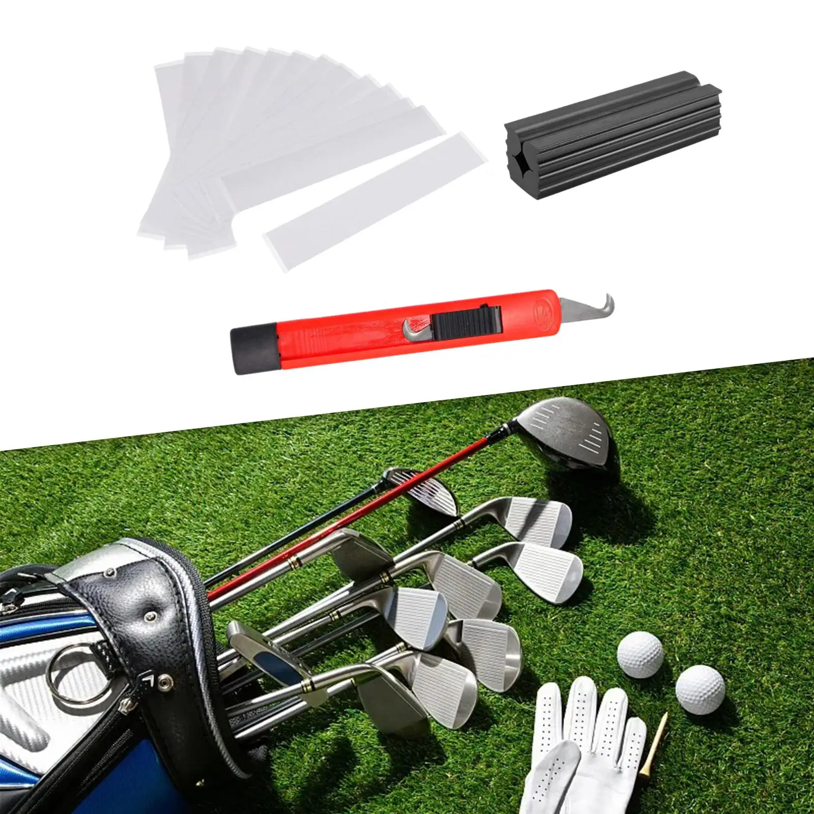 

Golf Club Regripping Tools Removing Kits Grip Change Remover Grips Removal Grip Tape Strips Golf Grip Kits Club Grip Repair Kits