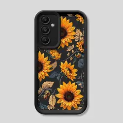 Vibrant Maple Leaf and Sunflower Soft Silicone Phone Case Cover - Galaxy A32 5G (UUANA01)