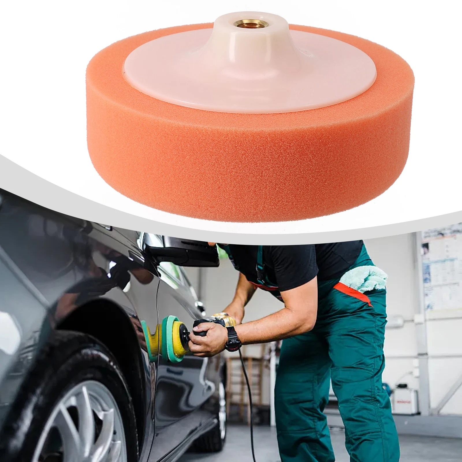 Car Polishing Sponge Polishing Foam Head Pad M14 Backing Plate Universal for car polishing pad,car polish pad,car polishing sponge,polishing sponge set 6 Inch 150mm