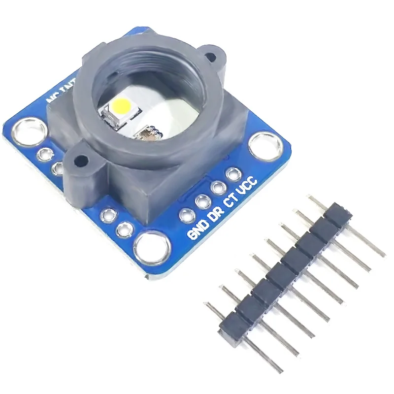 

GY-33 TCS34725 color sensing identification sensor serial port module replaces TCS230 TCS3200