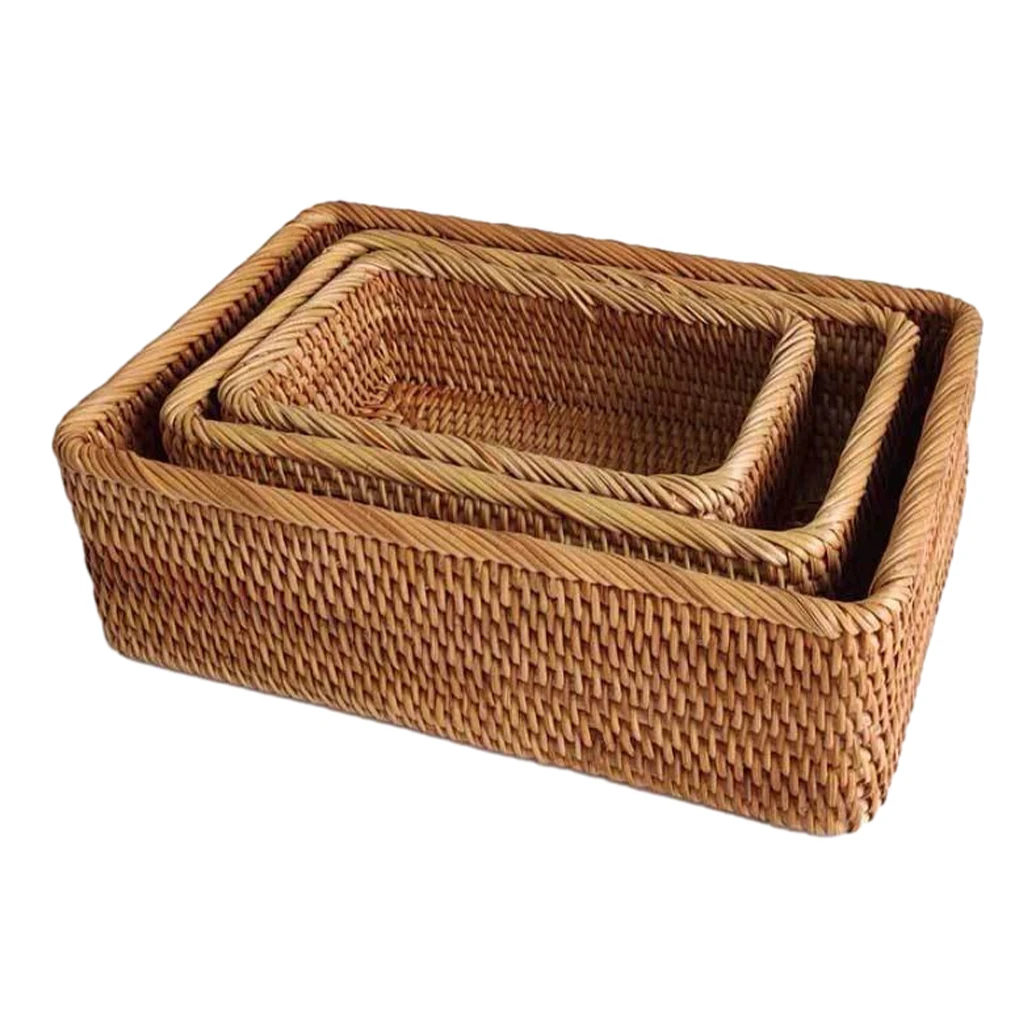 Sturdy And Natural Storage Box Made From Vietnamese Vine Traditional Handmade Methods Provide Durable Quality And