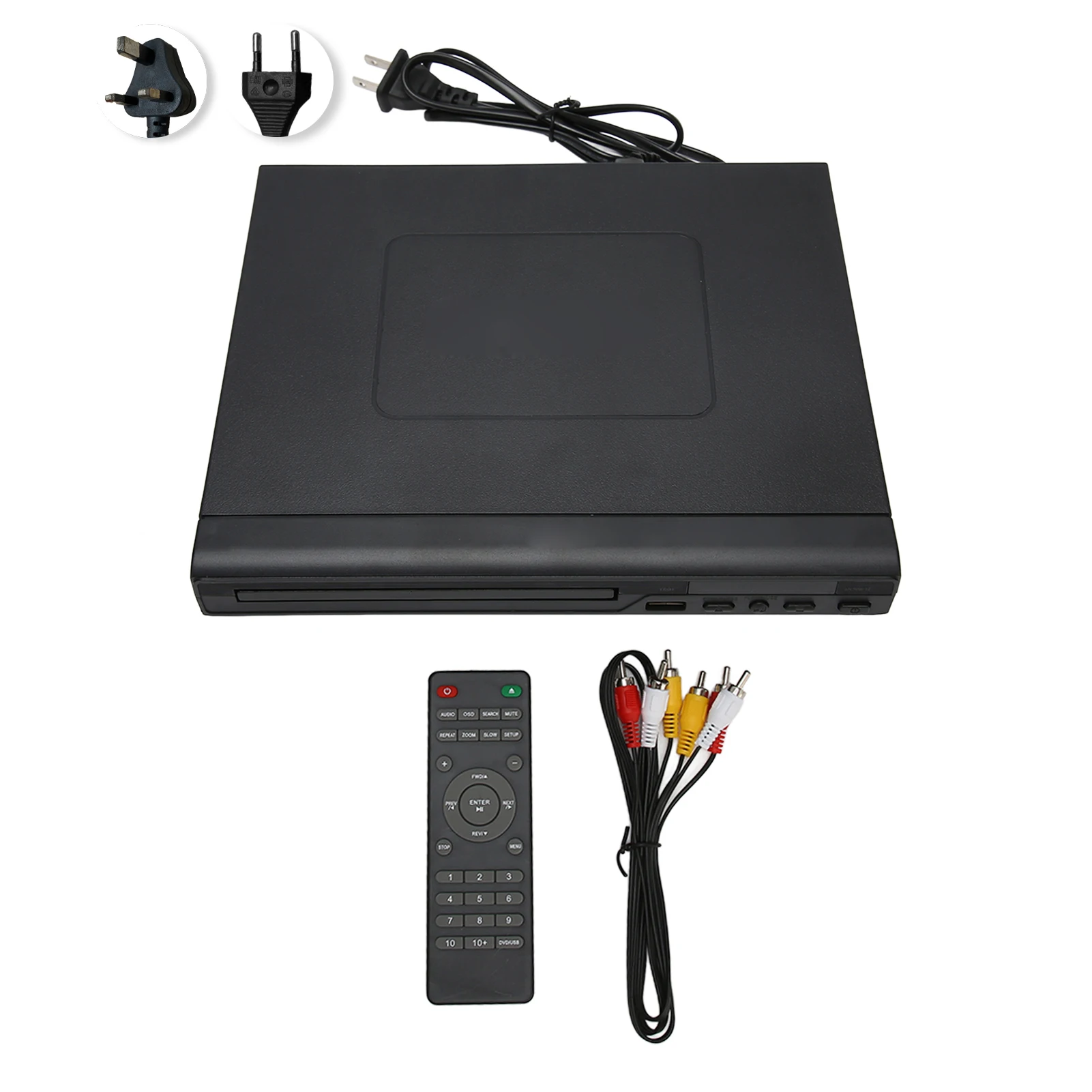 MiniHDDVDPlayerBuiltinPALNTSCUSB20InterfaceRemoteControl