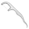 Stainless Steel Toothpick Set Tooth Flossing Reusable Toothpicks Portable Toothpick Floss Teeth Cleaner Oral Cleaning 2