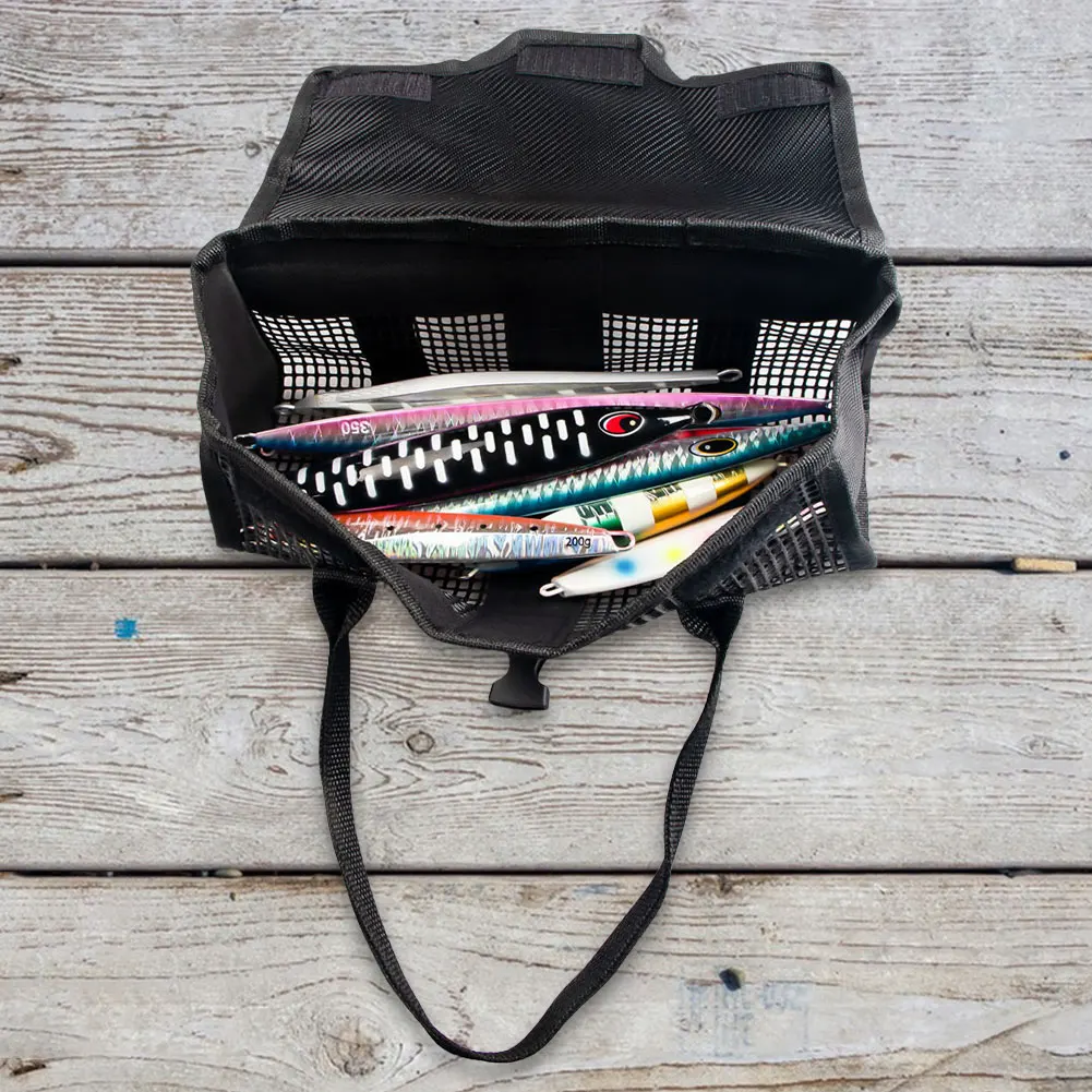 Breathable PVC Fishing Tackle Storage Bag for Sea Fishing Accessories