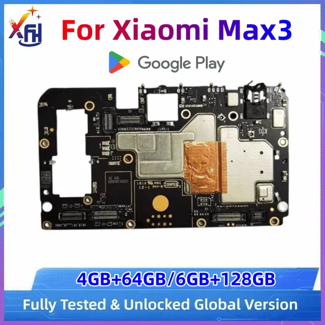 スマホ/家電/カメラXiaomi mi Max３グローバルロム 6GB 128GB