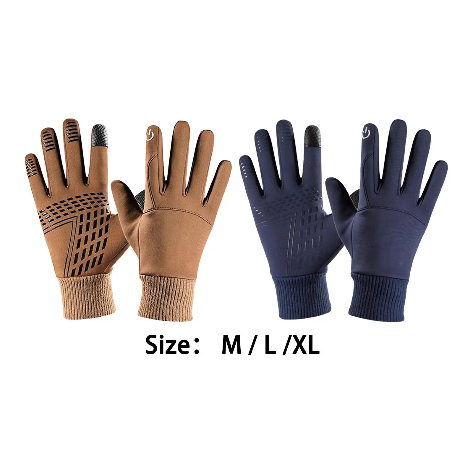 

Winter Ski Gloves Touchscreen Non Slip Cold Weather Snow Ski Gloves Warm Mittens for Biking Motorcycling Driving Skating Outdoor