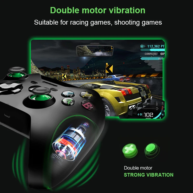 PS3/ȵ̵ Ʈ  Ʈѷ  Xbox One ܼ  USB űⰡִ 2.4G   Ʈѷ ̽ƽ  е