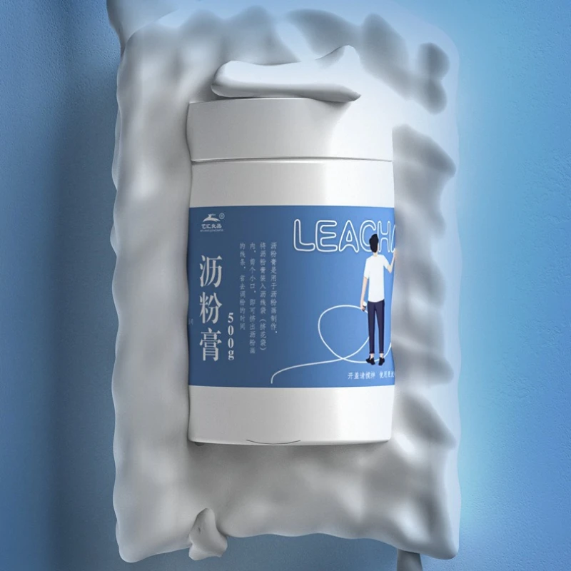500g 바로 사용할 수 있는 금박 페이스트 강력한 접착력 벽 예술 유화 DIY 공예용 방수 내구성