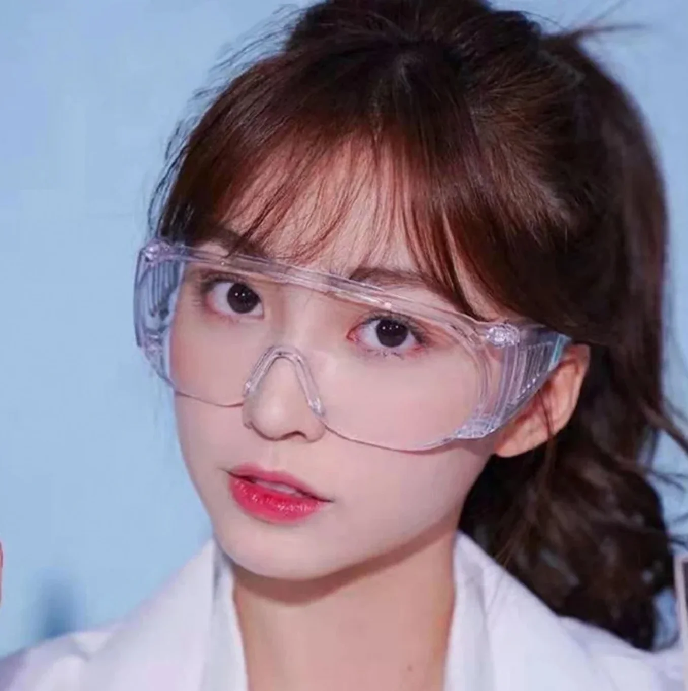 Blinds eyeglasses breathable protective goggles lab glasses transparent ...