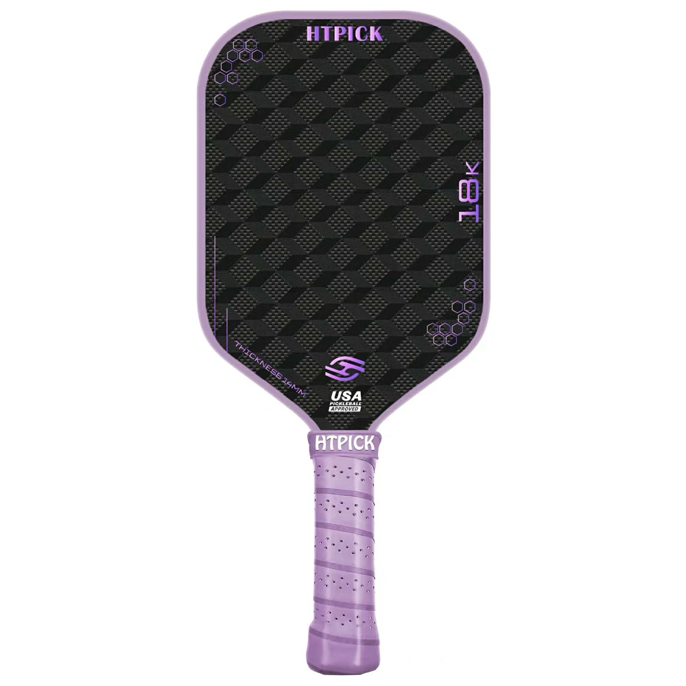 Carbon Fiber Pickleball Paddle APEX Pickleball Paddle - Raw Carbon Fiber Thermoformed With 16mm Foam Core For Power & Control Joola Ben Johns Perseus Pro Iv 16mm Pickleball Paddle