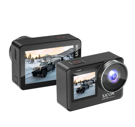 

Mini Sports Action Camera SJ10 PRO Dual Screen Waterproof Anti-Shake Stabilizer Wide Angle 4K 60fps MP4 JPG