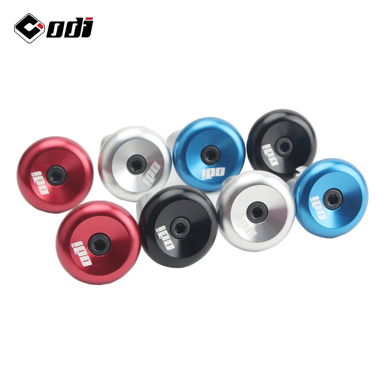 1 Paire Bouchons Guidon Aluminium Vélo VTT Plat - Embouts De Poignée