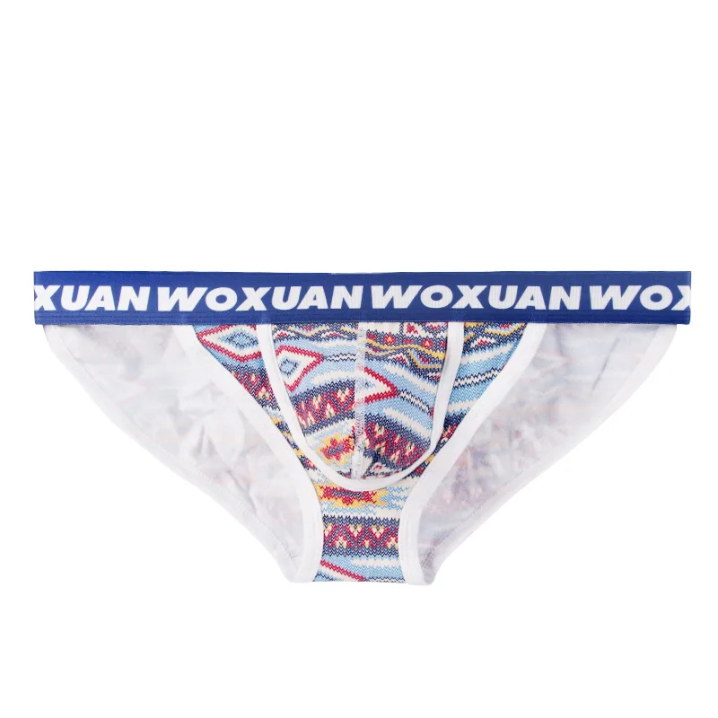 Men's triangle pants, soft and skin friendly, comfortable, moisture absorbing and breathable bikini 3PCS