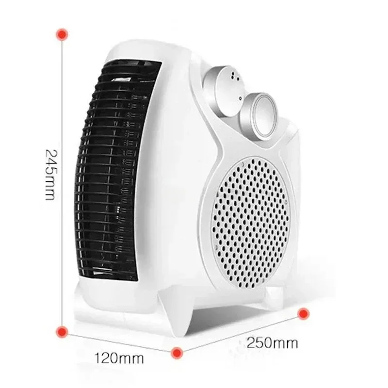600W Winter Electric Heater Household Heating Fan Mini Desktop Energy-saving Fast Heating Hot Air Grill Stove mini heater