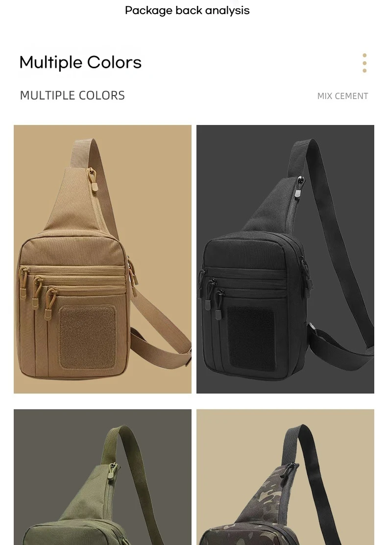 Tactical Shoulder Chest Bag Image 8
